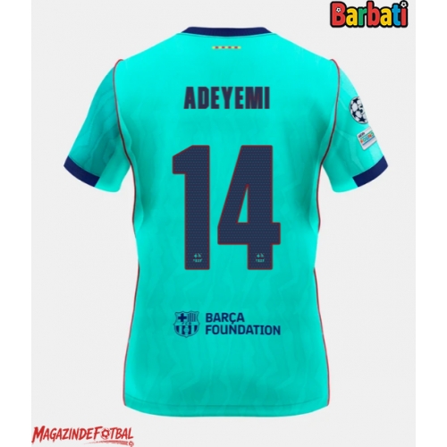 Barcelona Karim Adeyemi #14 Tricou Fotbal Replică 2026-27 Barbati Treilea Barcelona Karim Adeyemi #14 Tricou Fotbal Replică 2026-27 Barbati Treilea
